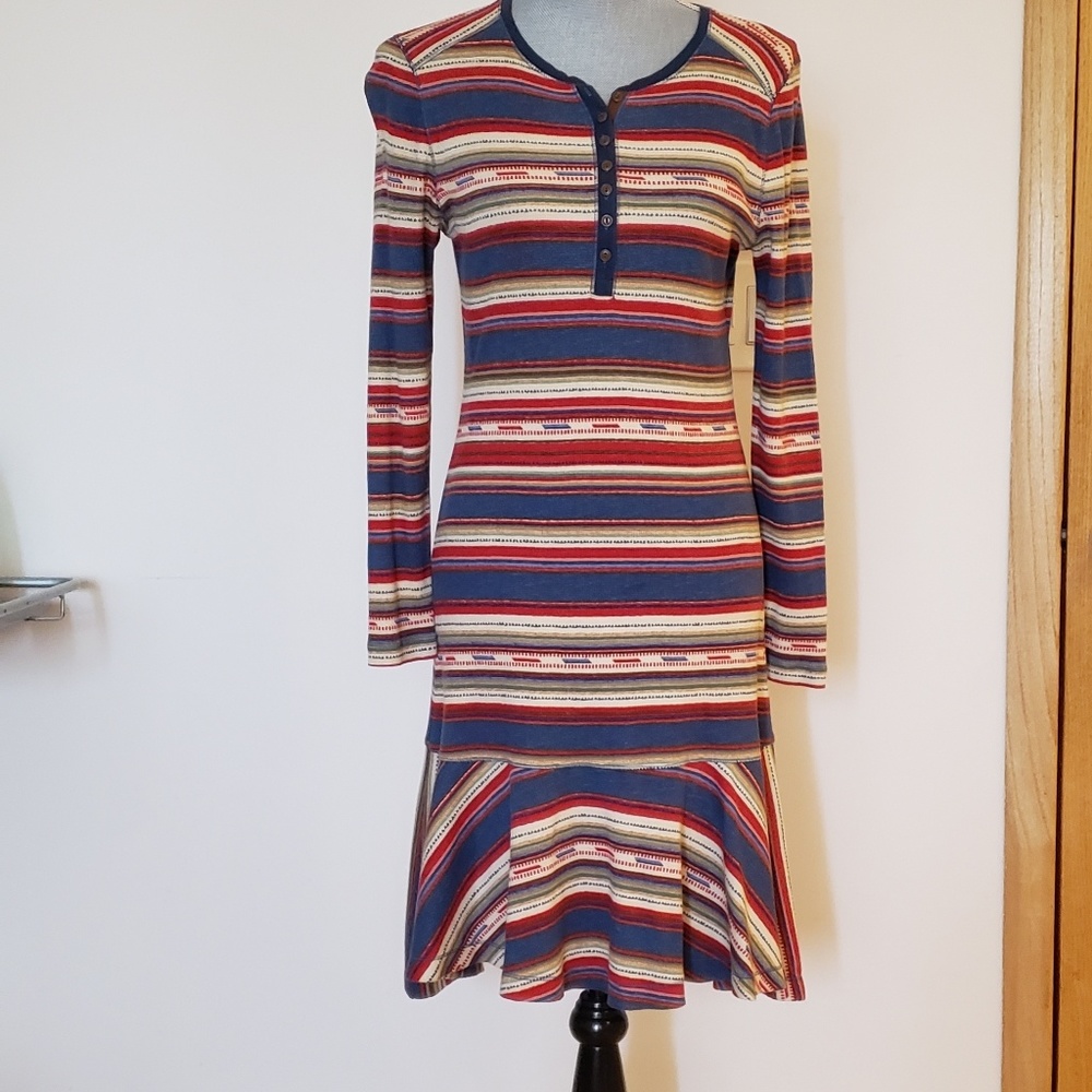 Ralph Lauren LRL Cotton Aztec Southwestern Boho